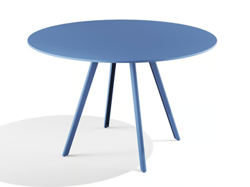 GAO - Round powder coated steel table by BABEL D - view 2